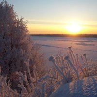 Печорские зори... :: Геннадий Северный