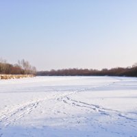 замерзшая водная гладь :: Алексей Матвеев