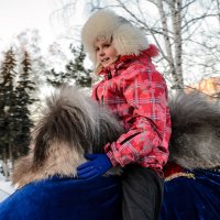 Даша на верблюде :: Сергей Черепанов