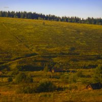 заброшенные домики :: Сергей Глотов