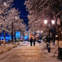 Вечерняя прогулка около кремля в г.Нижний Новгород :: Елена Ворошина