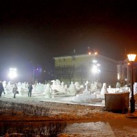 царство снежных жителей :: Николай Добровольский