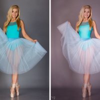 Улыбка балерины (до и после) :: Veronika G