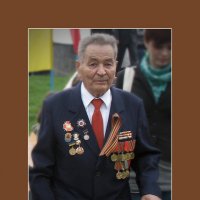 90-летний фронтовик Михаил Карпович Горлач :: Владимир ЯЩУК