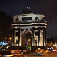 Триумфальная арка на Кутузовском. :: Юрий Мясников
