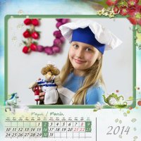 Проект квартального календаря. :: Olga Pronina