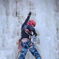 Ледовая стена - Climber /A1-(2)/ :: Boris Khershberg