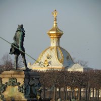 Петергоф. Верхний сад. Фонтан Нептун. Фрагмент :: Юрий Цыплятников