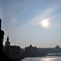 Прага с Карлова моста :: Елена Познокос