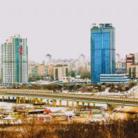Городской пейзаж. :: Сергей Бурыкин