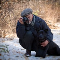 фотограф и его верный пёс :: Владислав Чернов