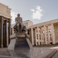 памятник Ф.М.Достоевскому (Москва, м.Библиотека им.Ленина) :: елена брюханова