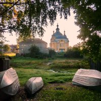 Утро в Устье - Кубенском :: Валерий Талашов