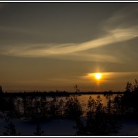 На закате... :: Анатолий Замыслов