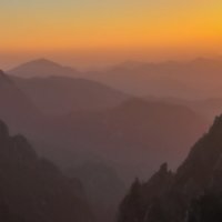 Закат в горах Хуаншань :: Geolog 8