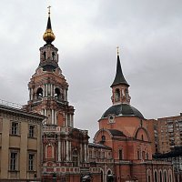 Церковь и колокольня Петра и Павла в Москве :: Владимир Болдырев