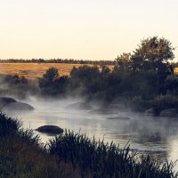 Туман над рекой Кальмиус :: Максим Иванов