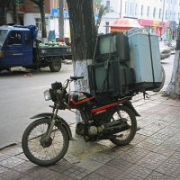 Китайские грузовые перевозки :: Сергей Карцев