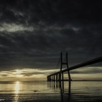 Vasco da Gama Bridge. Lisbon. Portugal :: Yuriy Rogov