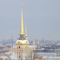 Вид на город со смотровой площадки Исаакиевского собора :: Кирилл Стопкин