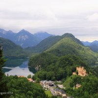 Замок Хоэншвангау (Schloss Neuschwanstein). Бавария :: Petr Milen 