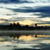 Утром на озере :: Сергей Сухумский