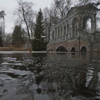 Царское Село. Мост с отражением :: Юрий Цыплятников