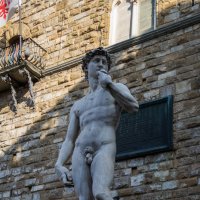Скульптура Давида (копия, перед Палаццо Веккьо) :: Andrey Curie