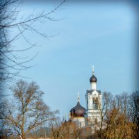 Вид на Тихвенскую церковь со стороны реки Клязьма :: Ангелина Хасанова