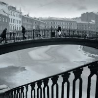 С- Петербург, Сенной мост. Февр. 2012. :: Марк Васильев