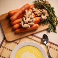 Морковный суп пюре :: Julia Posokhova