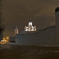 Монастырь ночью :: Сергей Израилев
