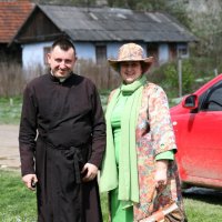 в гости к сельскому священнику :: Богдан Вовк