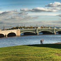 Троицкий мост в Питере :: sacharoFF 