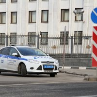 Полицейские патрульный Ford Focus на страже МО РФ :: Евгений Павлов