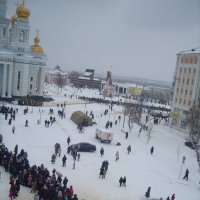 Поломничество к мощам пресвятой богородицы. :: Наталья Рябова