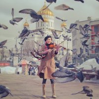 Скрипка и голуби :: Марта Май