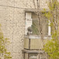Памятник "Любовнику на балконе" :: Анатолий Моргун