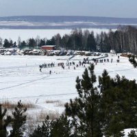 На льду карьера :: Александр Садовский