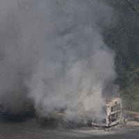 Пожар автобуса на Варшавском шоссе (7) :: Николай Ефремов