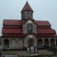 Армянская церковь в Кисловодске. Туман :: Бояринцев Анатолий 