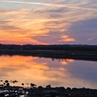 Краски весеннего заката. :: Виктор Евстратов