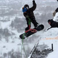 Прыжок на сноуборде! :: Радмир Арсеньев