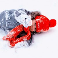 снеговик :: Нина Калитеева