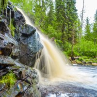 Водопад Юканкоски :: Евгений Киреев