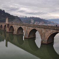 Босния, Вишеград, мост через Тару в Вишеграде :: Petr Popov
