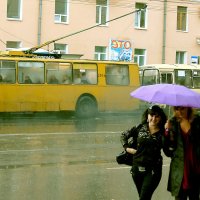Город под дождём :: Александр Буянов
