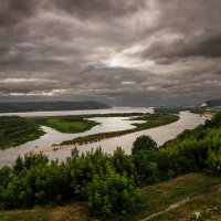 Волга - матушка. :: Сергей Исаенко