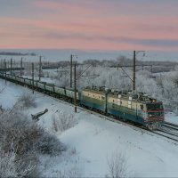 Морозным утром :: Андрей Васильев