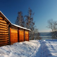 Там теплый свет струится средь зимы... :: Александр | Матвей БЕЛЫЙ